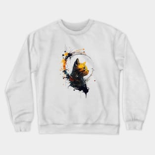 Let the feline mind be your guide. T-shirt for cats lovers. Crewneck Sweatshirt